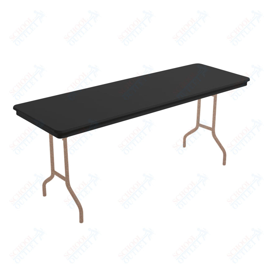 AmTab Dynalite Featherweight Heavy - Duty ABS Plastic Folding Table - Rectangle - 36"W x 72"L x 29"H (AmTab AMT - 366DL) - SchoolOutlet