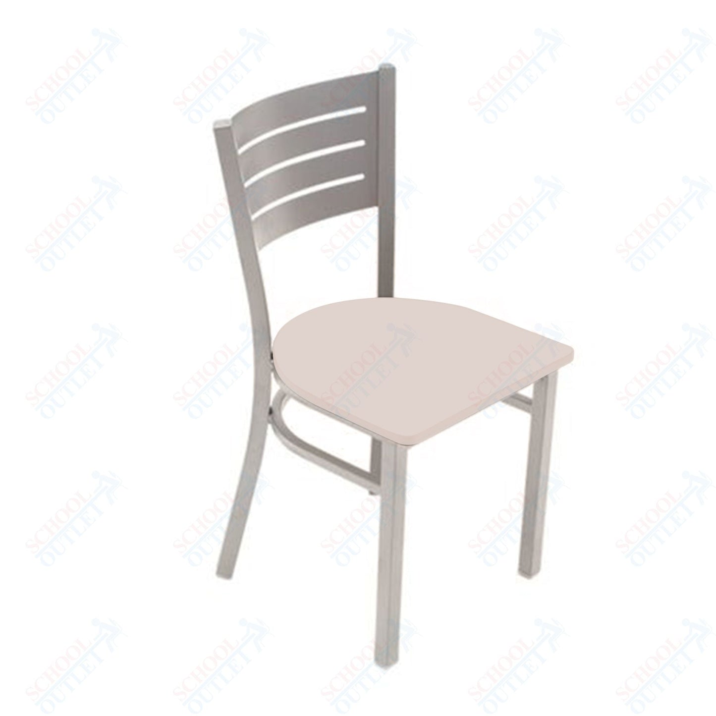 AmTab Cafe Chair - 16.5"W x 19"L x 33.5"H - Seat Height 18.25"H (AMT - CAFECHAIR - 2) - SchoolOutlet