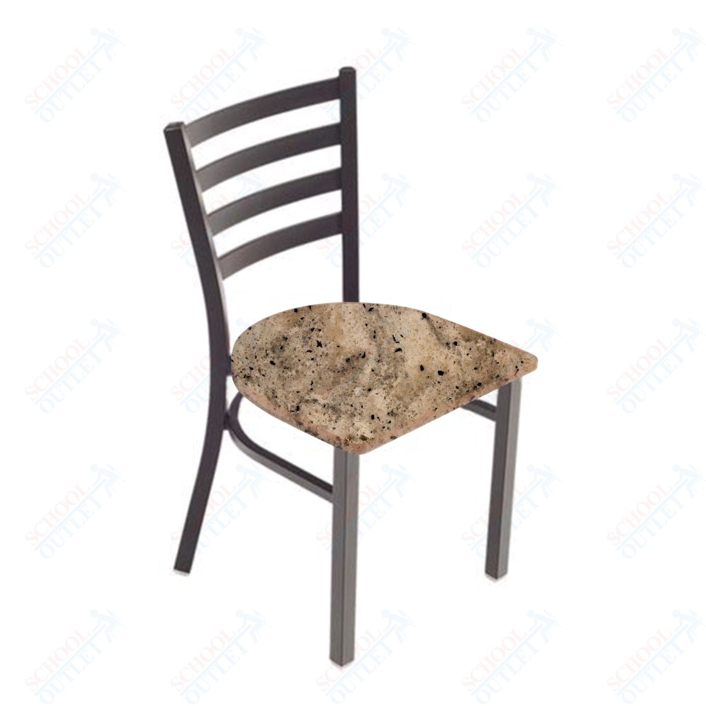 AmTab Cafe Chair - 16.5"W x 17"L x 32.25"H - Seat Height 17.25"H (AMT - CAFECHAIR - 4) - SchoolOutlet