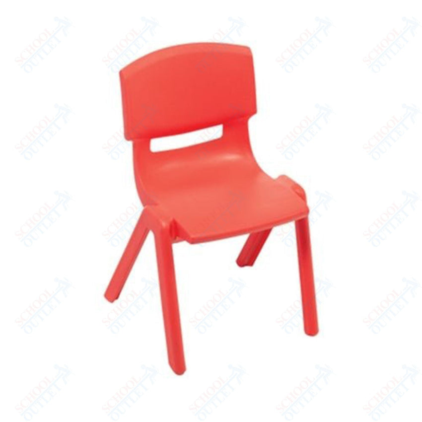 AmTab Classroom School Chair for Preschool through Kindergarten - Stackable - 13.25"W x 15"L x 22"H - Seat Height 12"H (AMT - CLASSCHAIR - 2) - SchoolOutlet