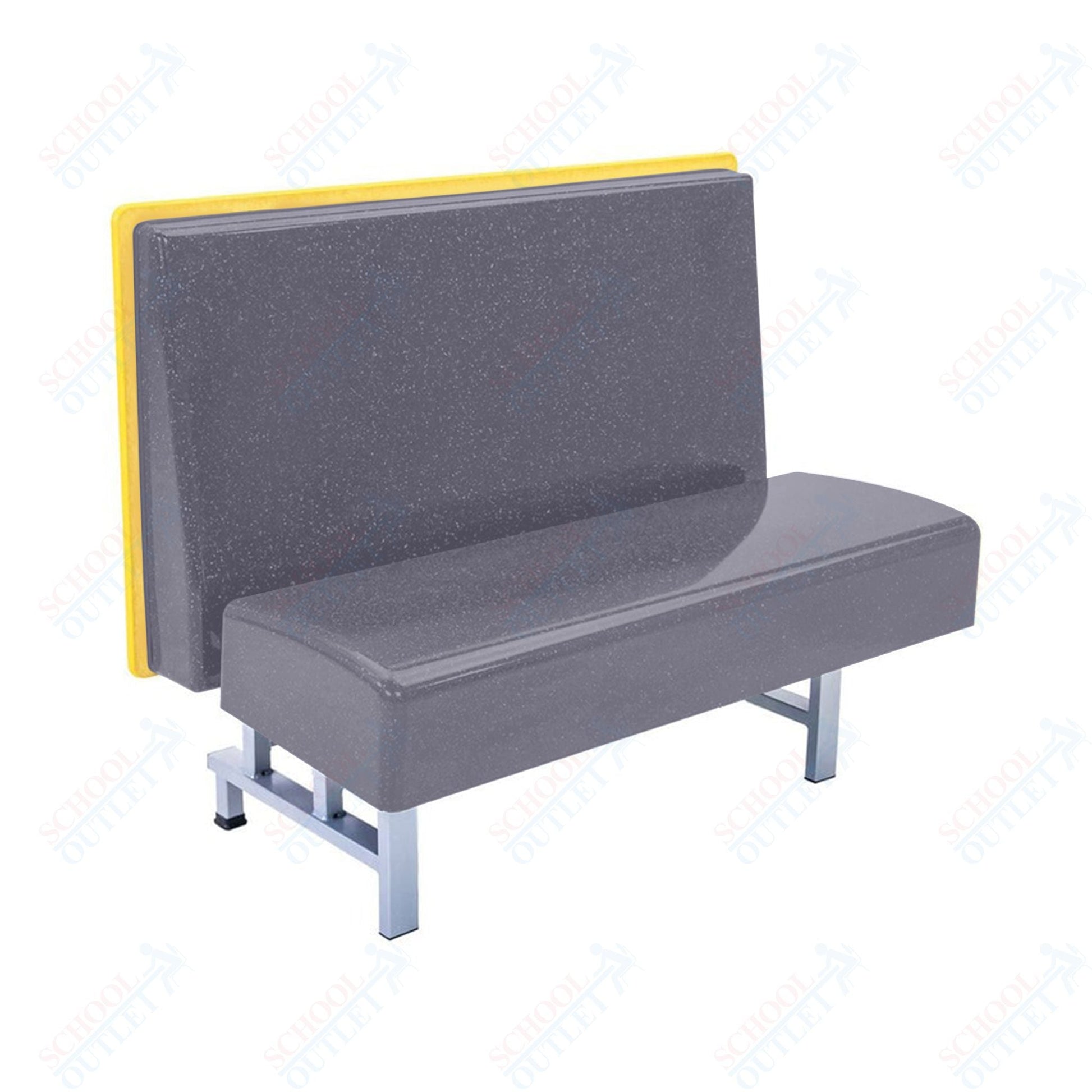 AmTab Mobile Booth Seating - 24"W x 48"L (AMT - MBS244) - SchoolOutlet