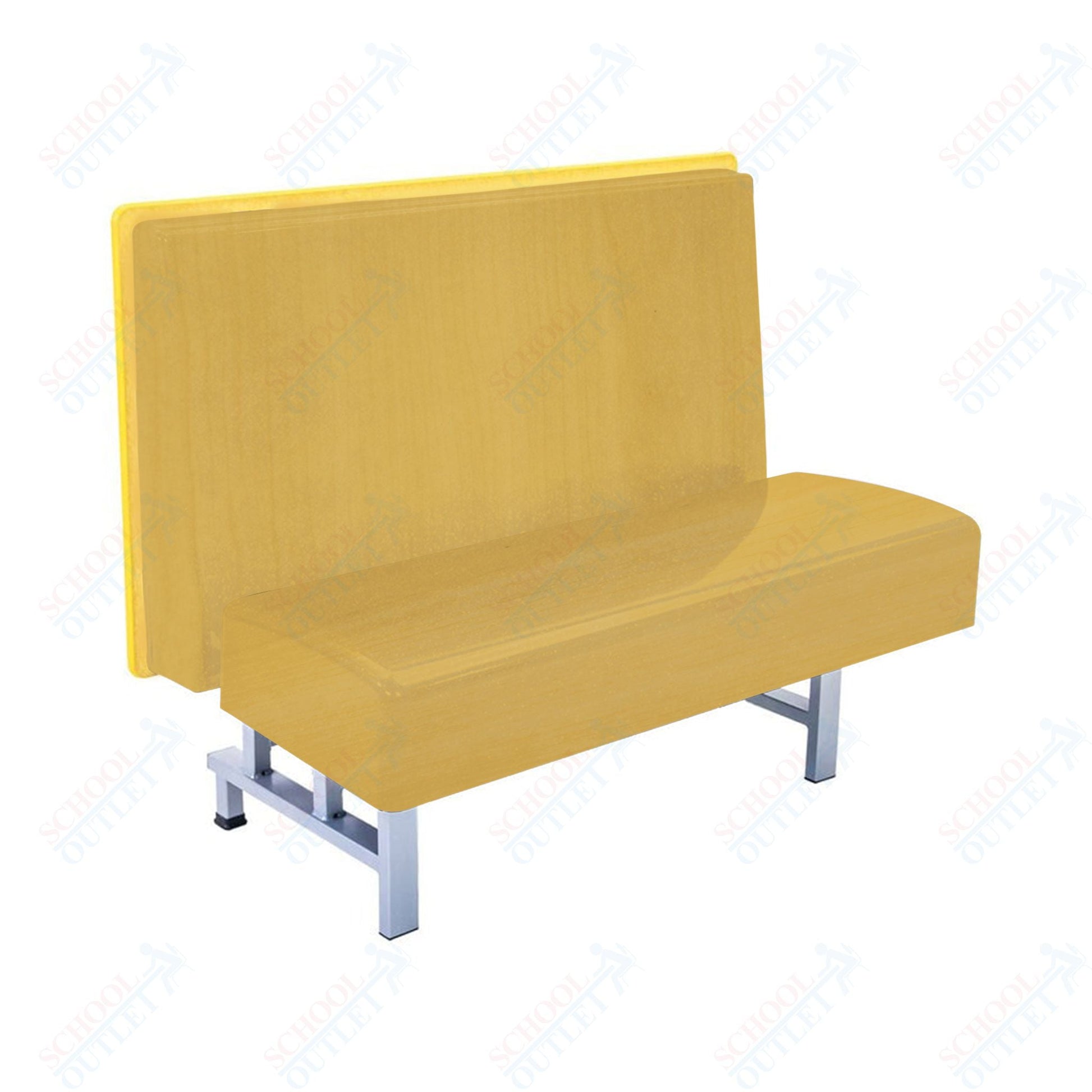 AmTab Mobile Booth Seating - 24"W x 48"L (AMT - MBS244) - SchoolOutlet