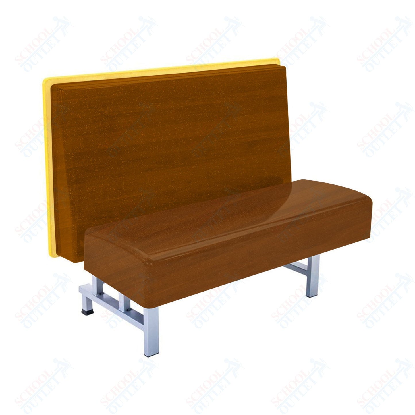 AmTab Mobile Booth Seating - 24"W x 48"L (AMT - MBS244) - SchoolOutlet