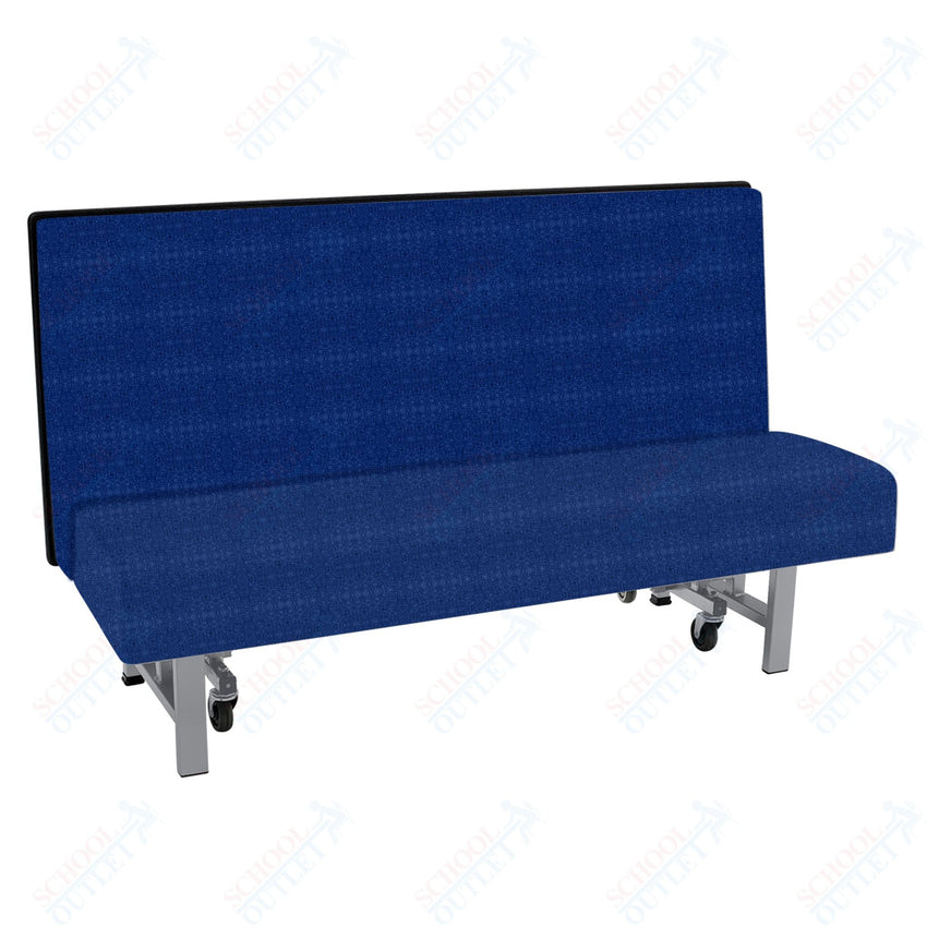 AmTab Mobile Folding Booth Seating - 24"W x 60"L (AmTab AMT - MFBS245) - SchoolOutlet