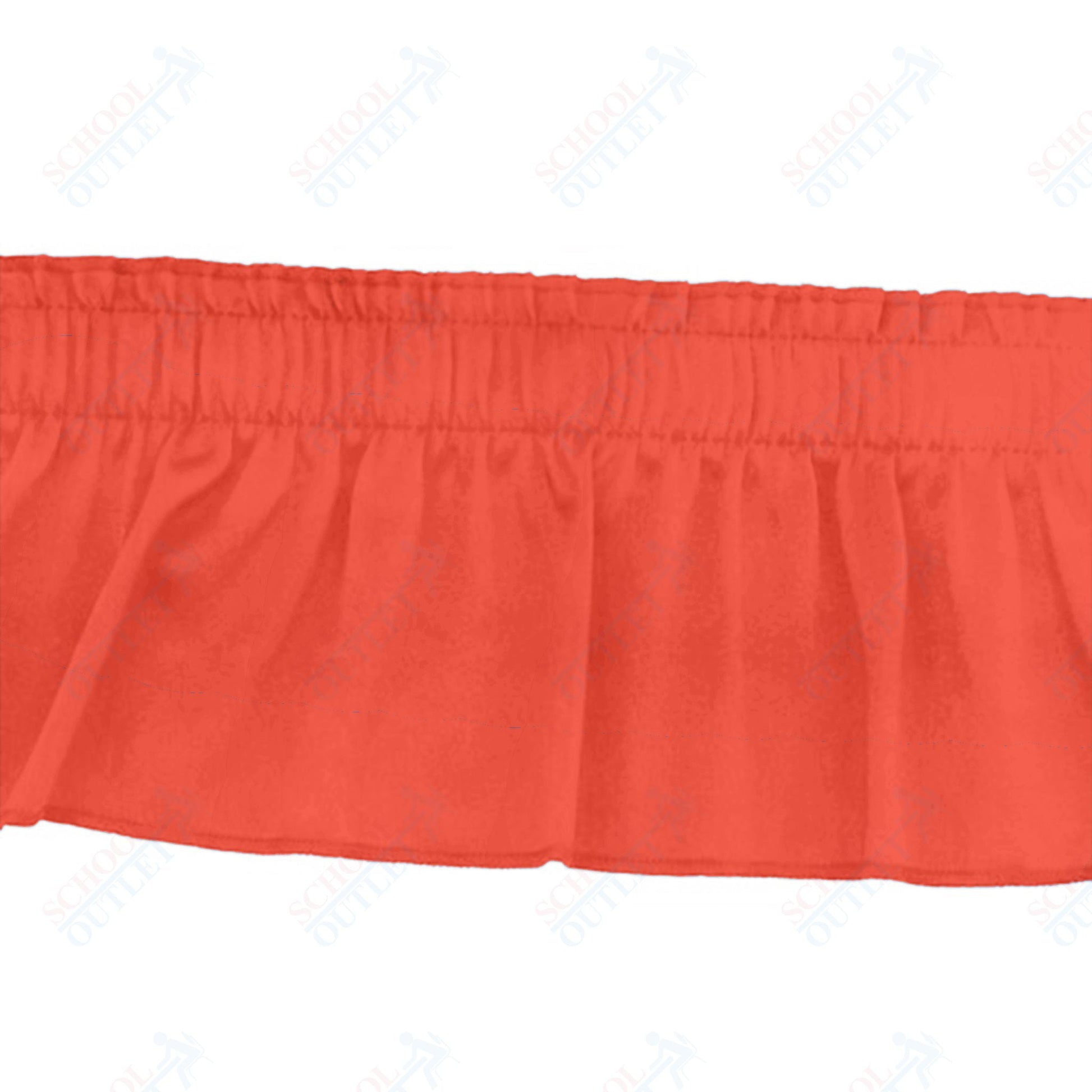 AmTab Stage and Riser Skirting - Shirred Pleat - 15" Skirting Height - Applicable for 16" Stage Height (AmTab AMT - SKRT16) - SchoolOutlet