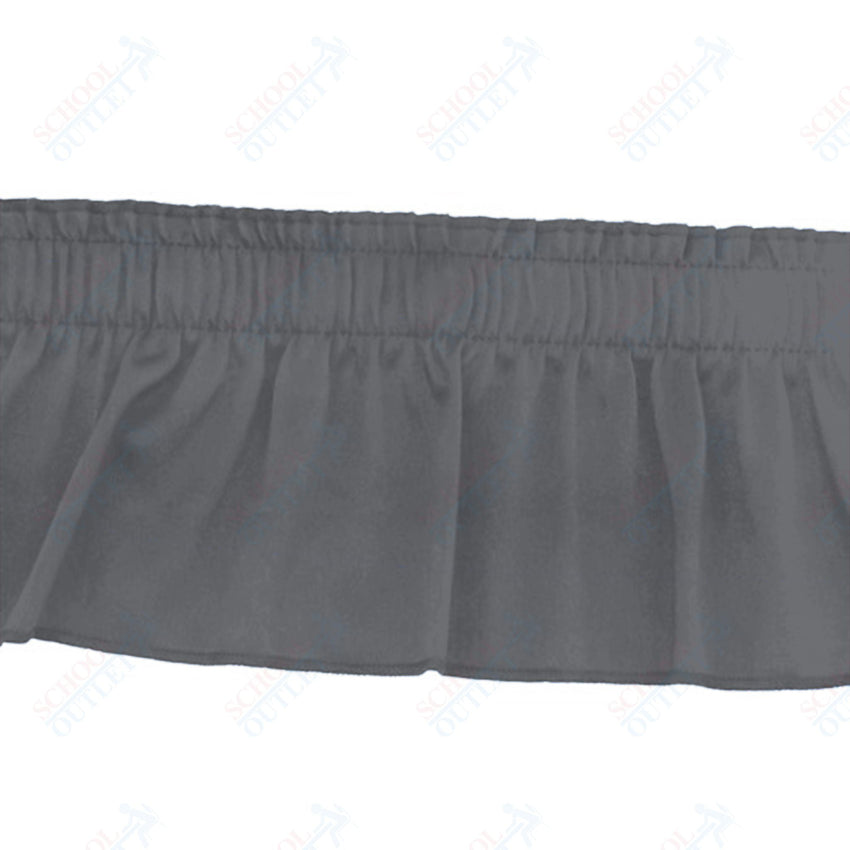 AmTab Stage and Riser Skirting - Shirred Pleat - 23" Skirting Height - Applicable for 24" Stage Height (AmTab AMT - SKRT24) - SchoolOutlet