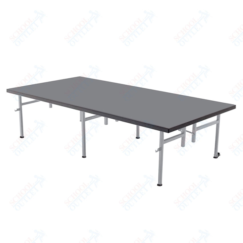 AmTab Fixed Height Stage - Polypropylene Top - 36"W x 48"L x 24"H (AmTab AMT - ST3424P) - SchoolOutlet