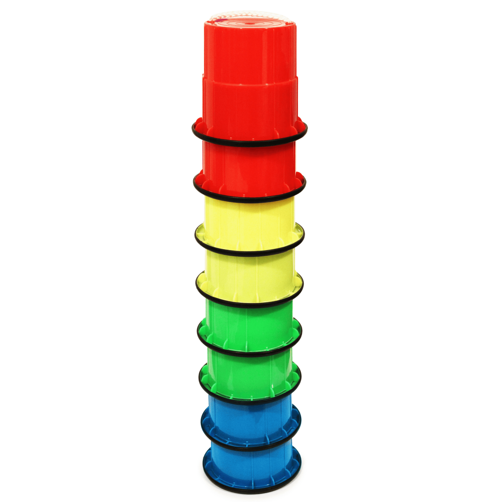 Bintiva Balance Bucket Stilts For Children - Multicolor - SchoolOutlet