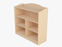 Bintiva Wood Bookcase 36"H X 36" W X 10.75"D