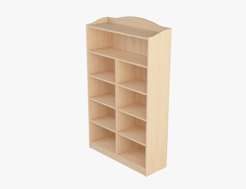 Bintiva Wood Bookcase 60"H X 36" W X 12"D - SchoolOutlet