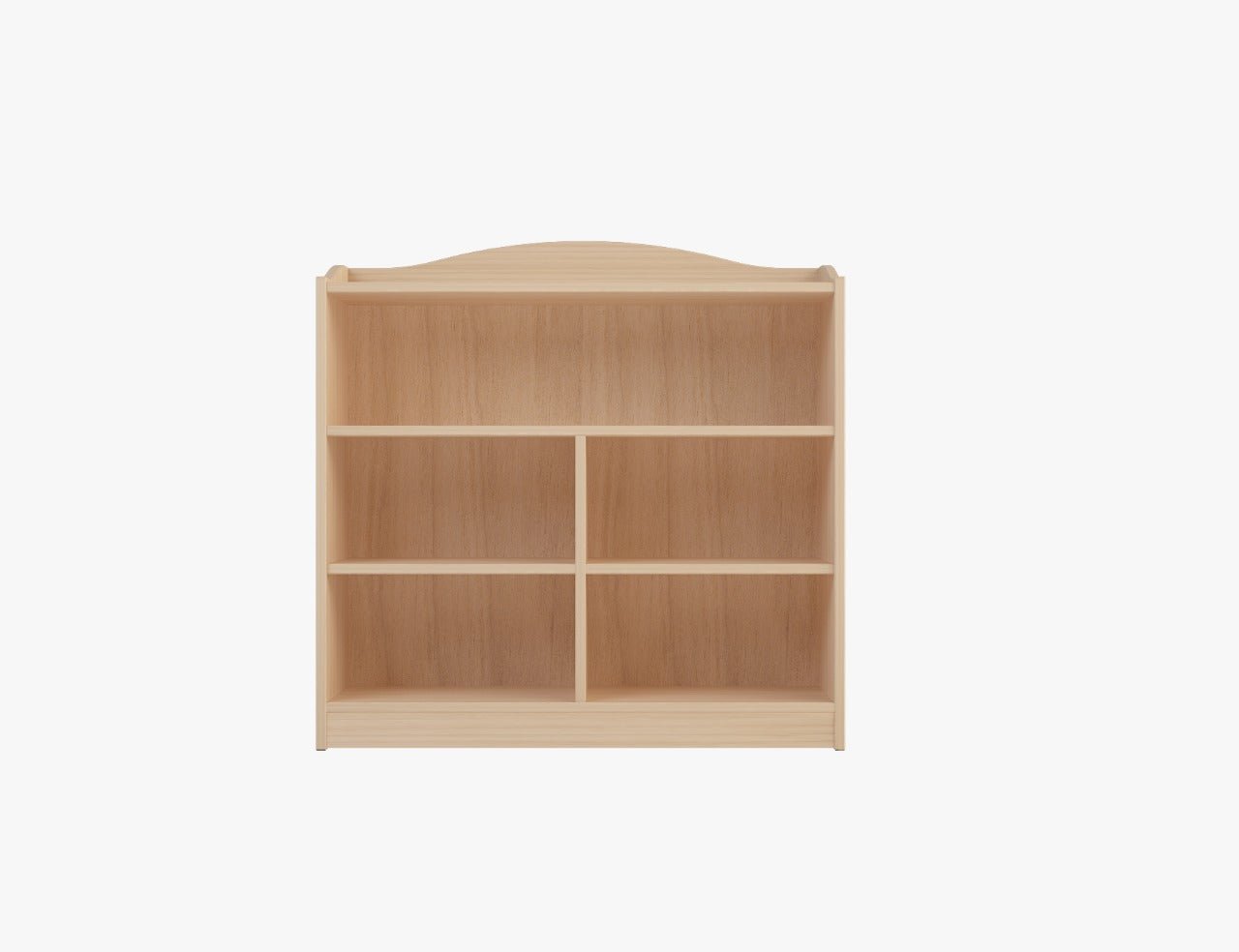 Bintiva Wood Bookcase 60"H X 36" W X 12"D - SchoolOutlet