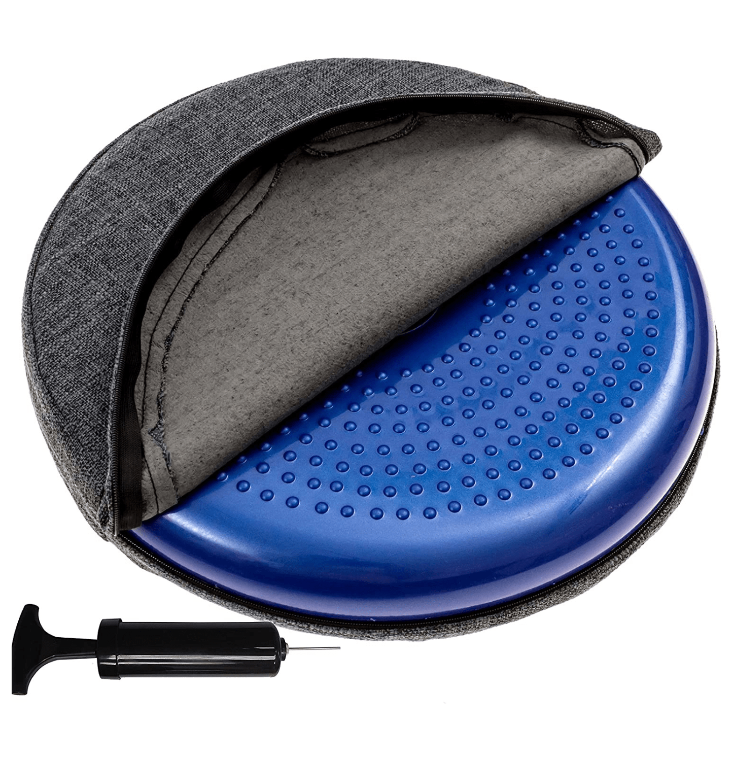 Bintiva Active Wiggle Cushion 13 in Diameter with Cover - SchoolOutlet