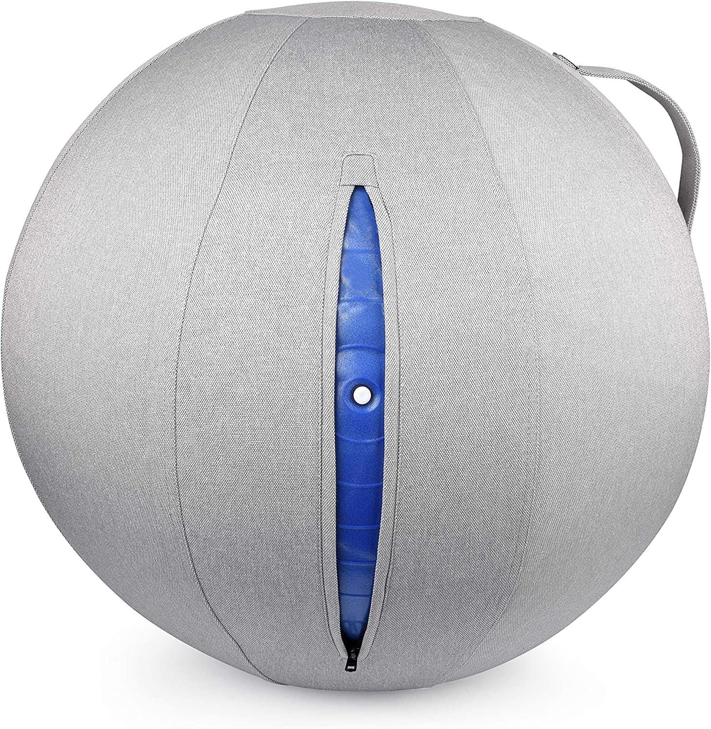 Bintiva Stability Ball 65 cm with Washable Canvas or Felt Cover - SchoolOutlet