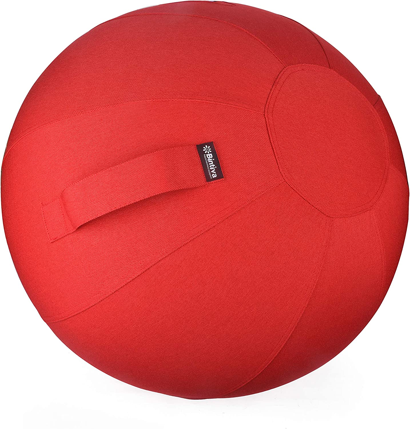 Bintiva Stability Ball 65 cm with Washable Canvas or Felt Cover - SchoolOutlet