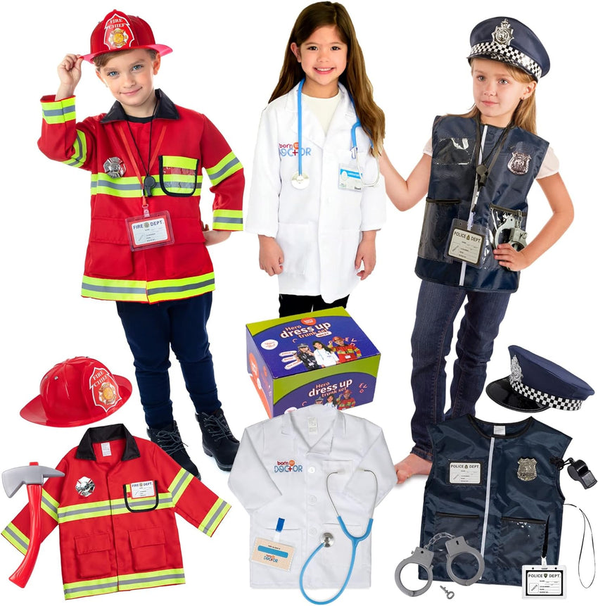 Bintiva Dress Up Trunk: 1st Responder - SchoolOutlet