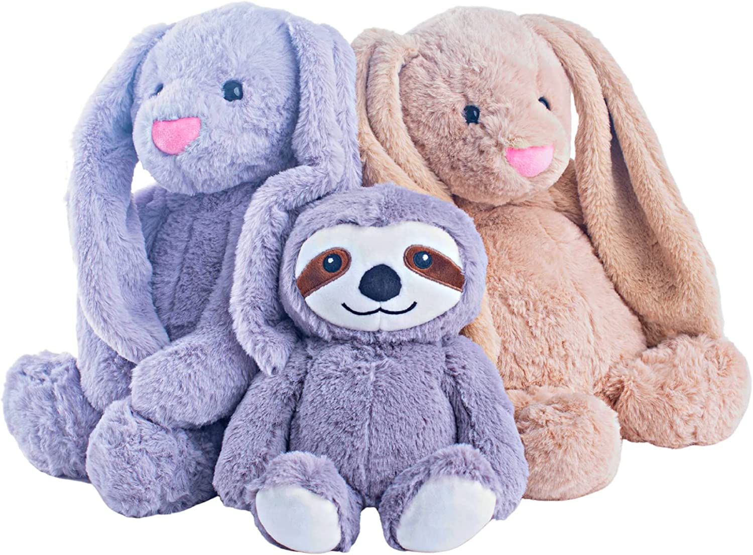 Bintiva Weighted Plush Animals for Children - for Anxiety Focus or Sensory Input - SchoolOutlet