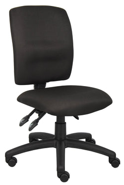 Boss Fabric Multi-Function Task Chair, Black (B3035)