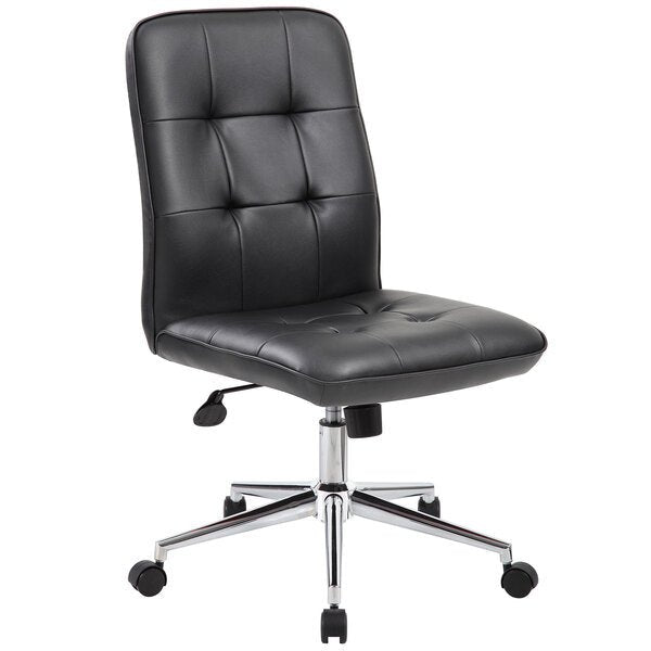 Boss Millennial Modern Home Office Chair, Black (B330) - SchoolOutlet
