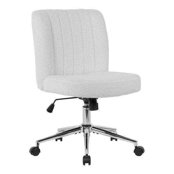 Boss Modern Boucle Mid - Back Task Chair (B4035C) - SchoolOutlet