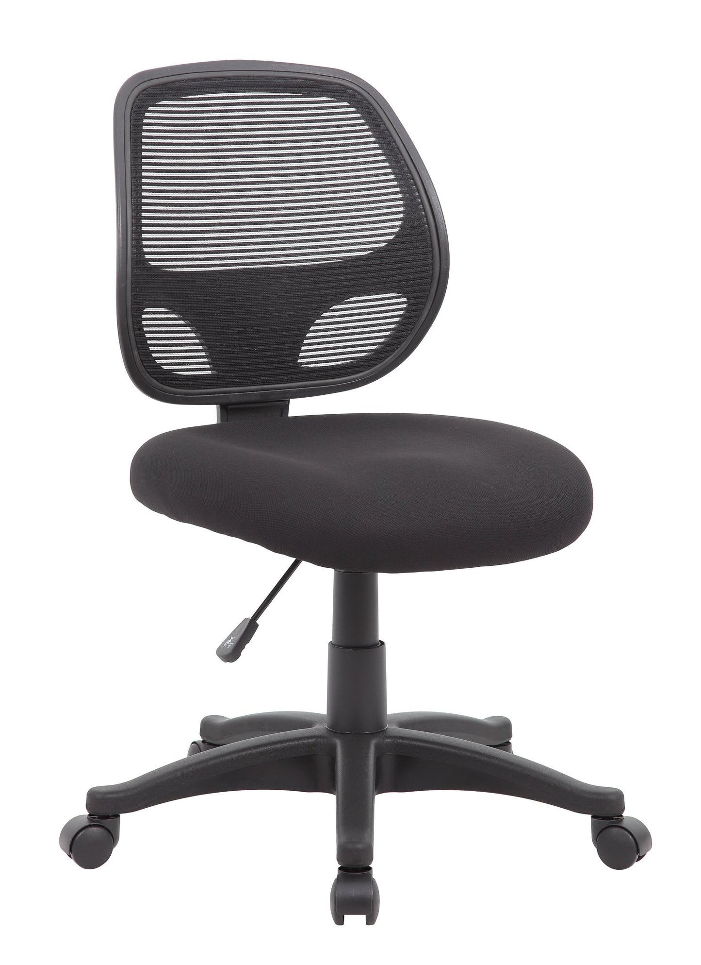 Boss Commercial Grade Mesh Back Task Chair with Casters, Black (B605) - SchoolOutlet