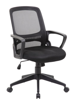 Boss Mesh Task Chair, Black (B6456)