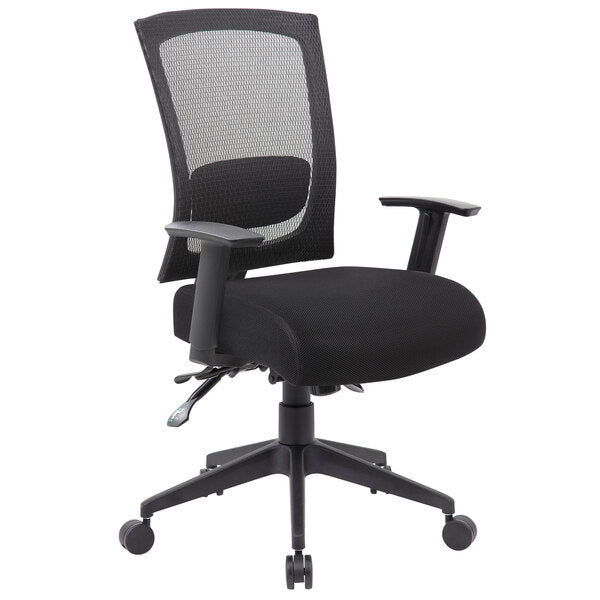 Boss Contract Mesh 3 - Paddle Task Chair (B6716) - SchoolOutlet