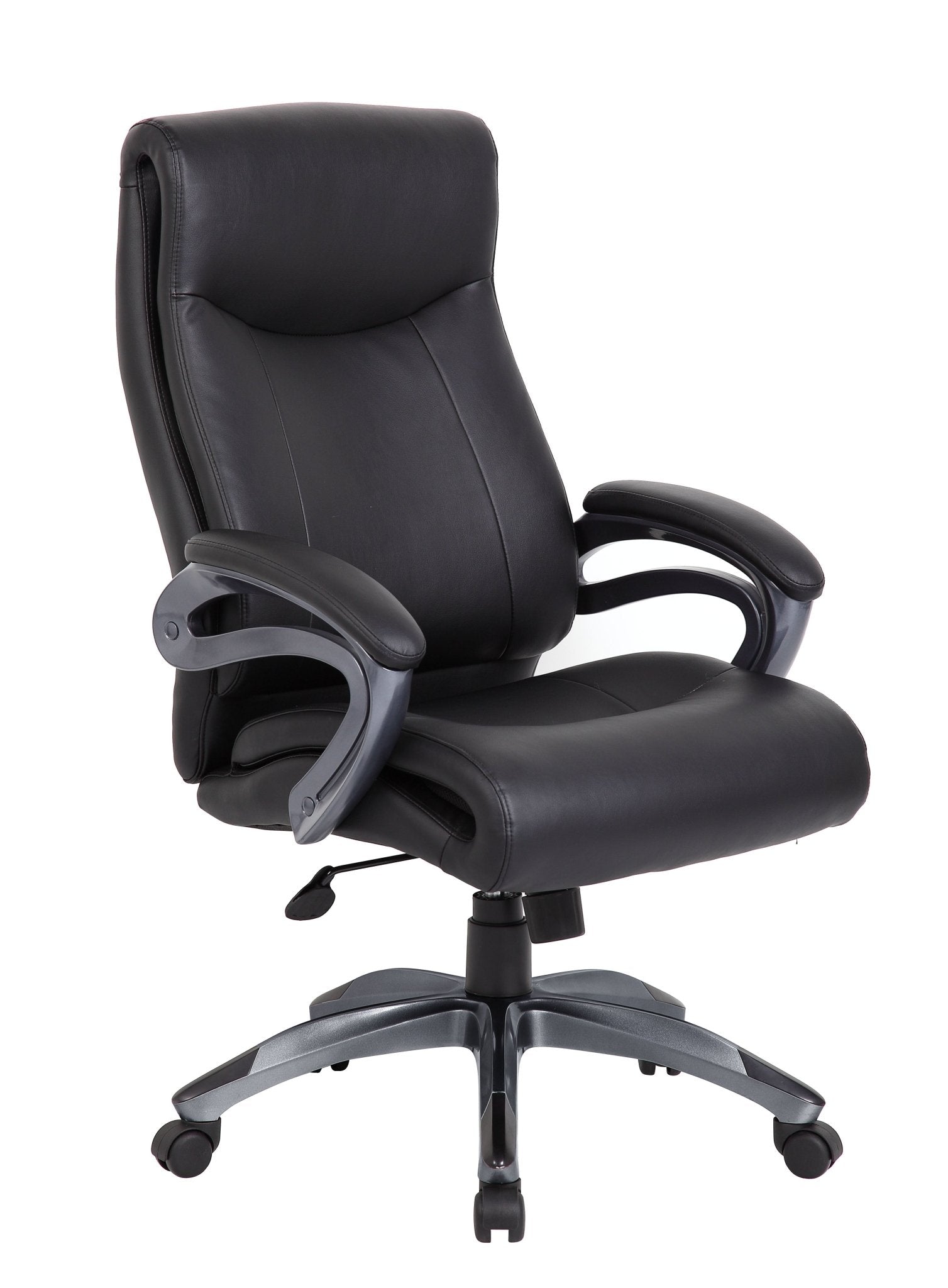 Boss LeatherPlus Double Layer Executive Chair (B8661) - SchoolOutlet