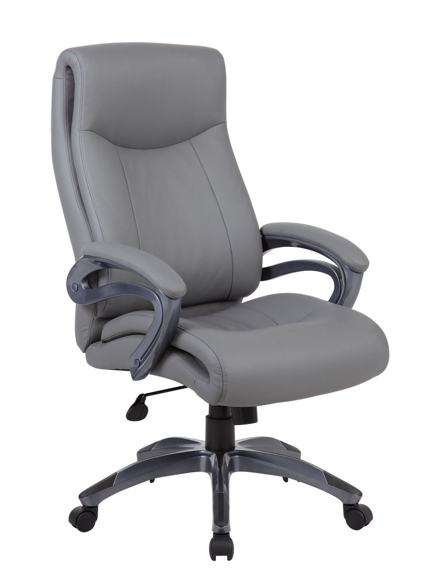 Boss LeatherPlus Double Layer Executive Chair (B8661) - SchoolOutlet
