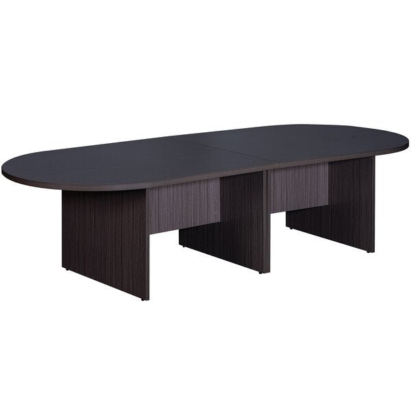 Boss Race Track Conference Table, 120"W x 48"D x 29.5"H (N137) - SchoolOutlet