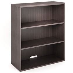 Boss Open 3-Shelf Hutch / Bookcase, 31"W x 14"D x 36"H (N153)