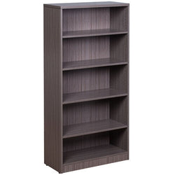 Boss 5-Shelf Bookcase, 31"W x 14"D x 65.5"H (N158)