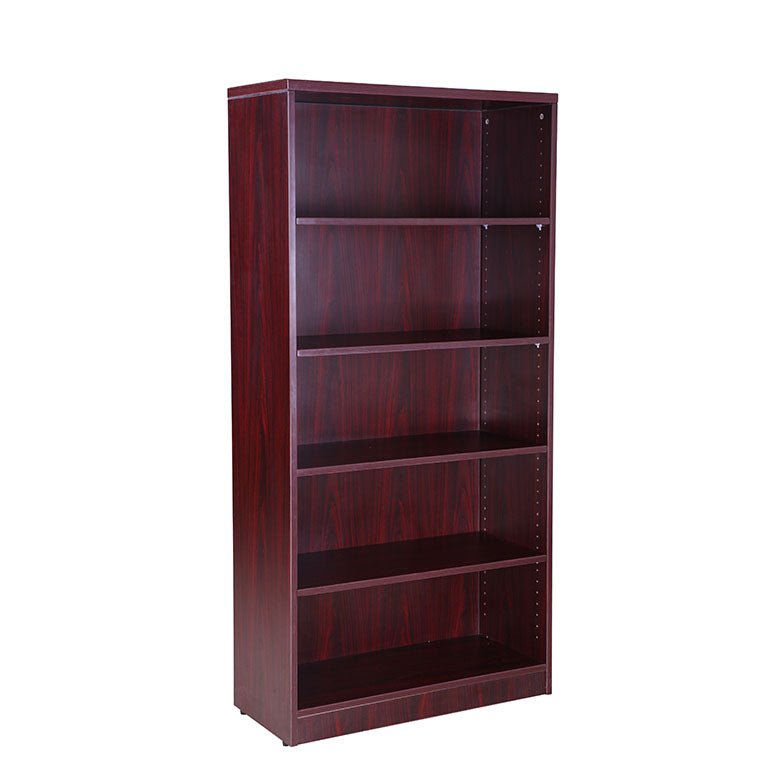 Boss 5 - Shelf Bookcase, 31"W x 14"D x 65.5"H (N158) - SchoolOutlet