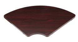 Boss Ganging Corner Table Top for B629M Chairs, Mahogany (N6CT)