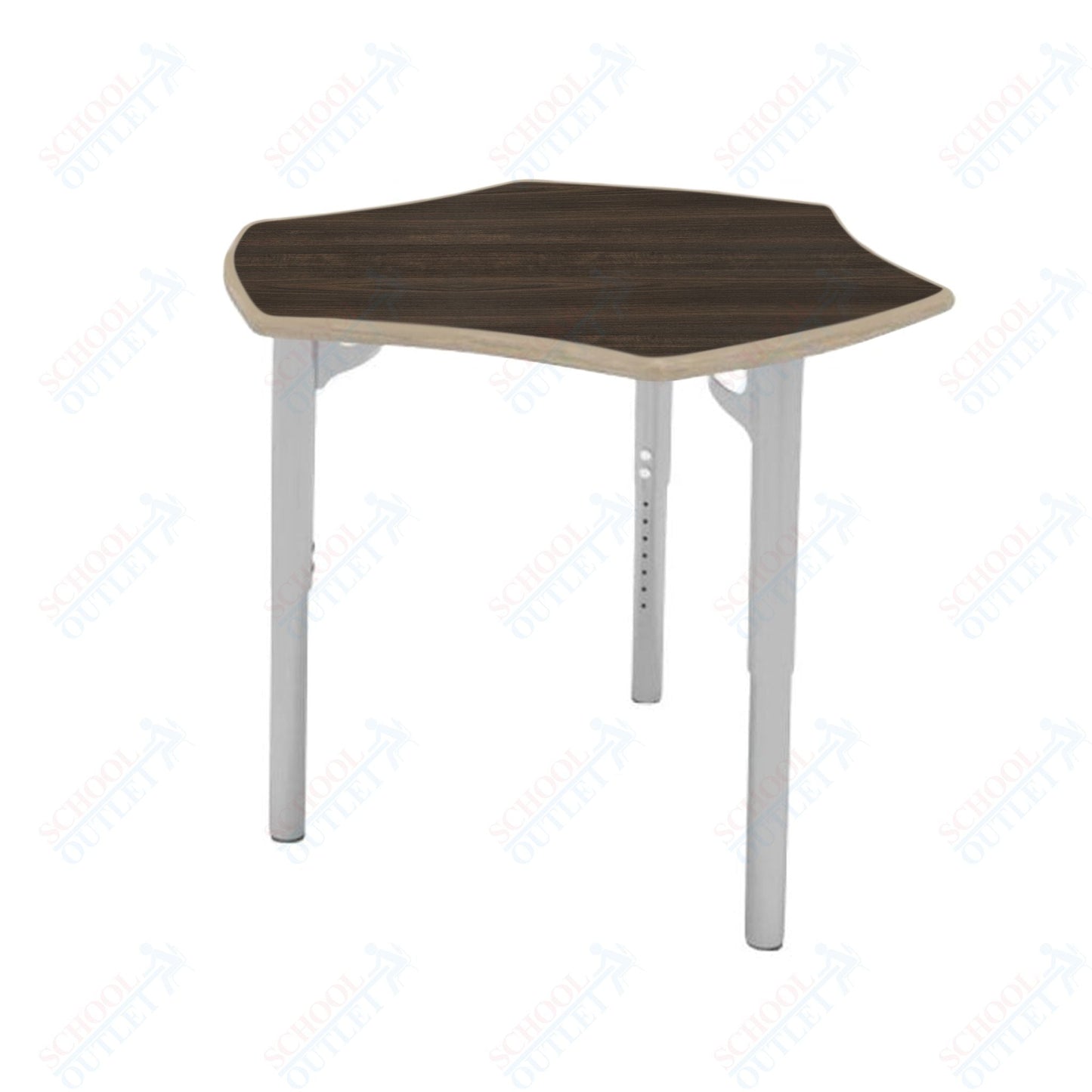 CEF ESTO Hyve Student Desk 28" x 32.5" High - Pressure Laminate Top on Baltic Birch and Adjustable Height Legs - SchoolOutlet