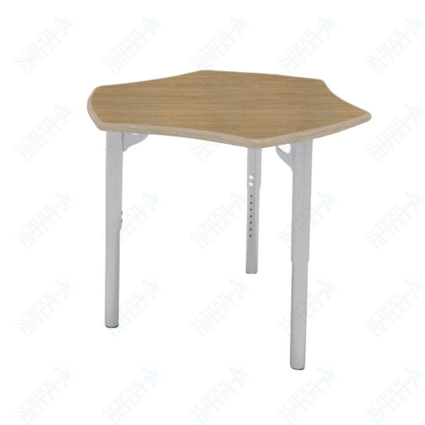 CEF ESTO Hyve Student Desk 28" x 32.5" High - Pressure Laminate Top on Baltic Birch and Adjustable Height Legs - SchoolOutlet