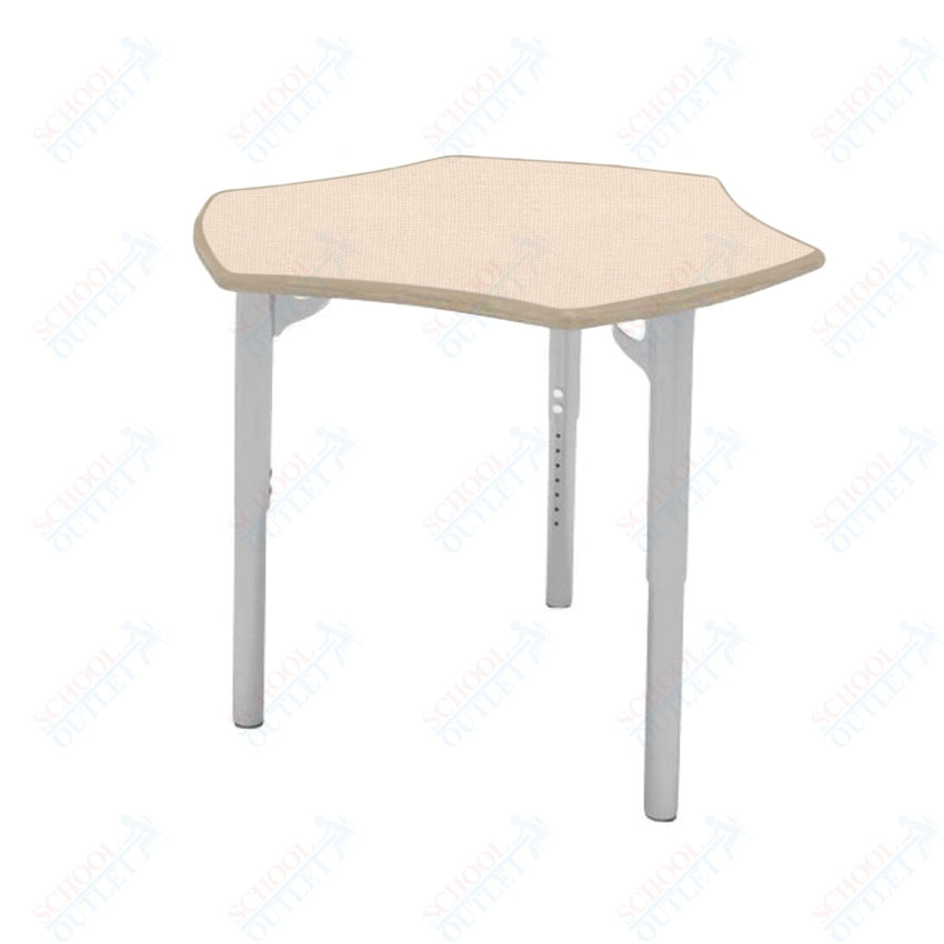 CEF ESTO Hyve Student Desk 28" x 32.5" High - Pressure Laminate Top on Baltic Birch and Adjustable Height Legs - SchoolOutlet