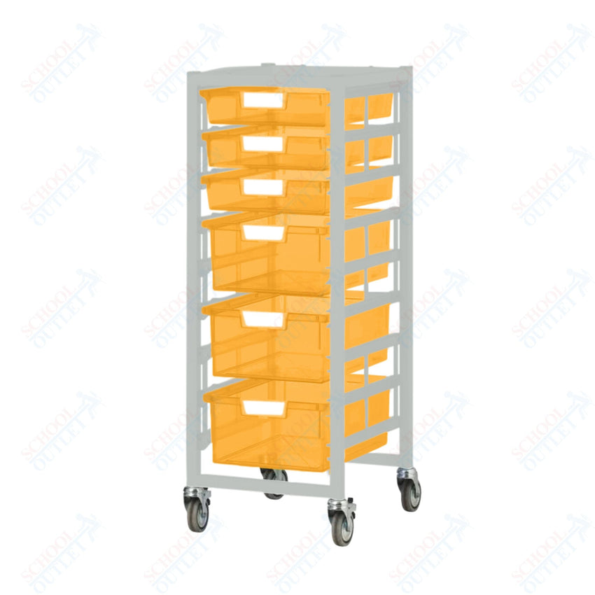 Certwood Nimble Tower - Slim Line - 9 Module - Mobile Storage Cart (CRT - CE2097LG) - SchoolOutlet