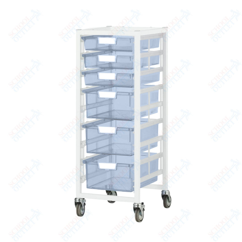 Certwood Nimble Tower - Slim Line - 9 Module - Mobile Storage Cart (CRT - CE2097LG) - SchoolOutlet