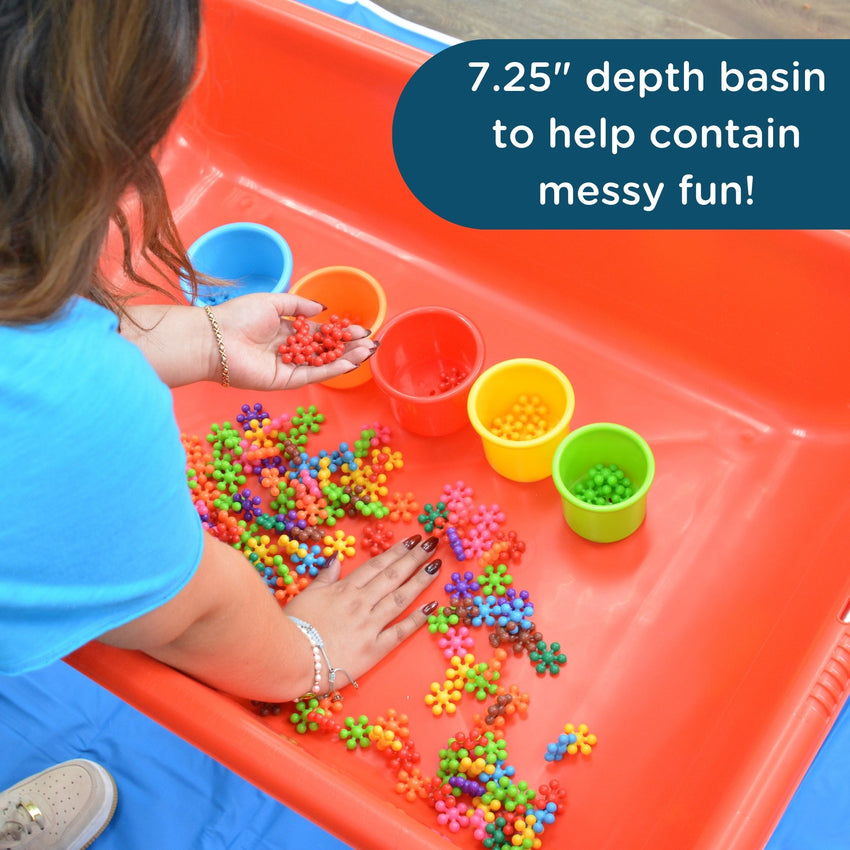 Children's Factory Medium Sensory Table - 18" Table and Lid (1135-18) - SchoolOutlet