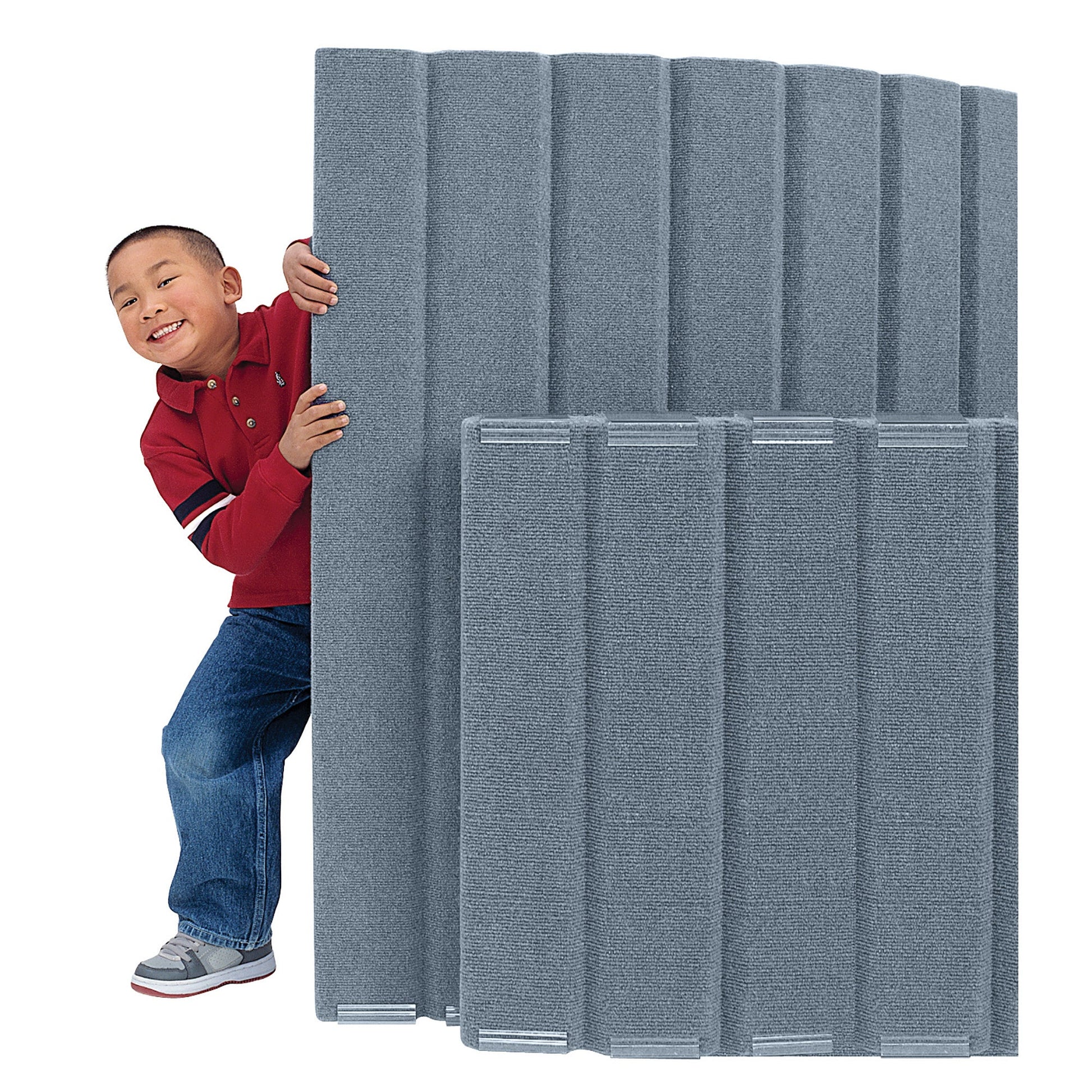 Angeles Quiet Divider with Sound Sponge 30" x 6' Wall (AB8400) - SchoolOutlet