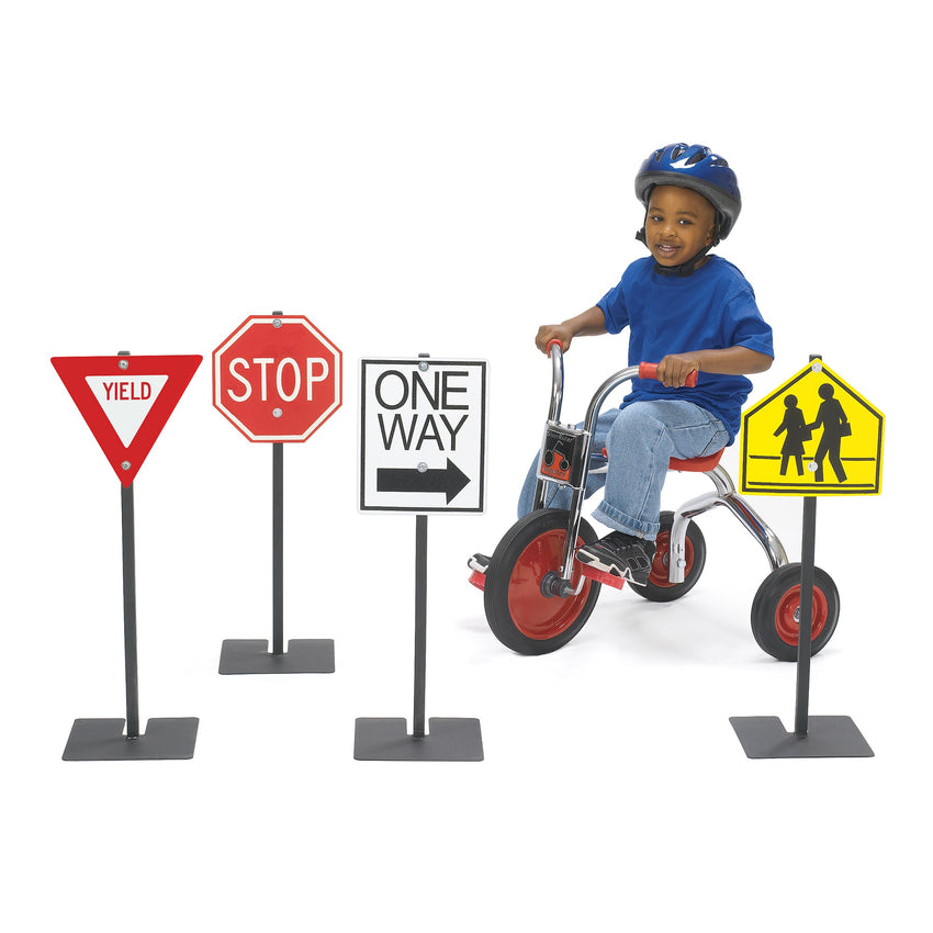 Angeles Traffic Signs - Set 1 (AFB2600) - SchoolOutlet