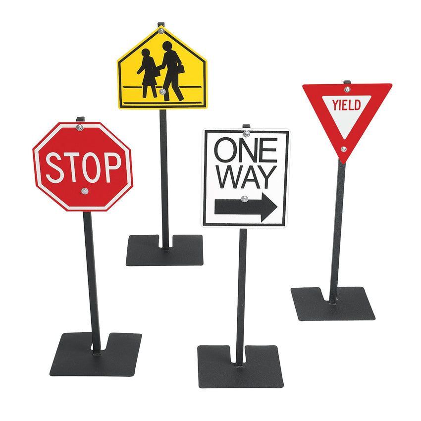 Angeles Traffic Signs - Set 1 (AFB2600) - SchoolOutlet