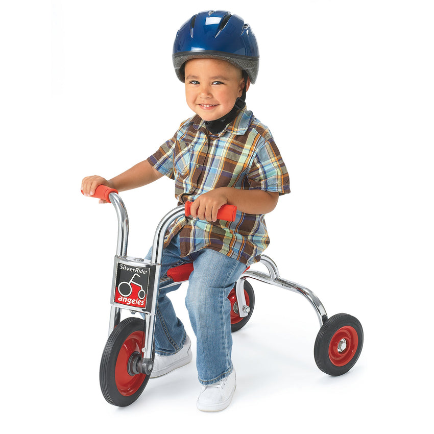 Angeles SilverRider® Trike 8" Front Wheel Diameter Tricycle Pusher (AFB3210SR) - SchoolOutlet