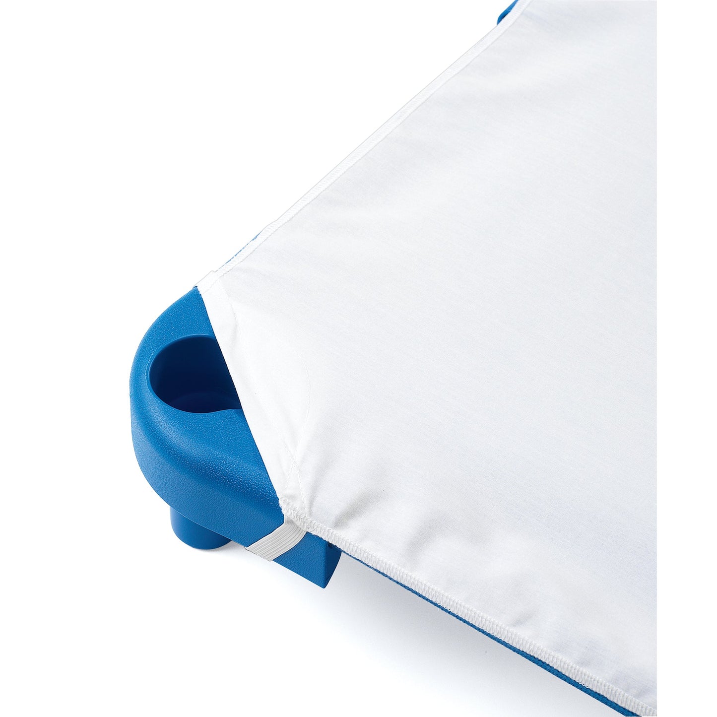 Children's Factory Value Line White Cot Sheet - Toddler Size LF2792 (AFB5705T) - SchoolOutlet