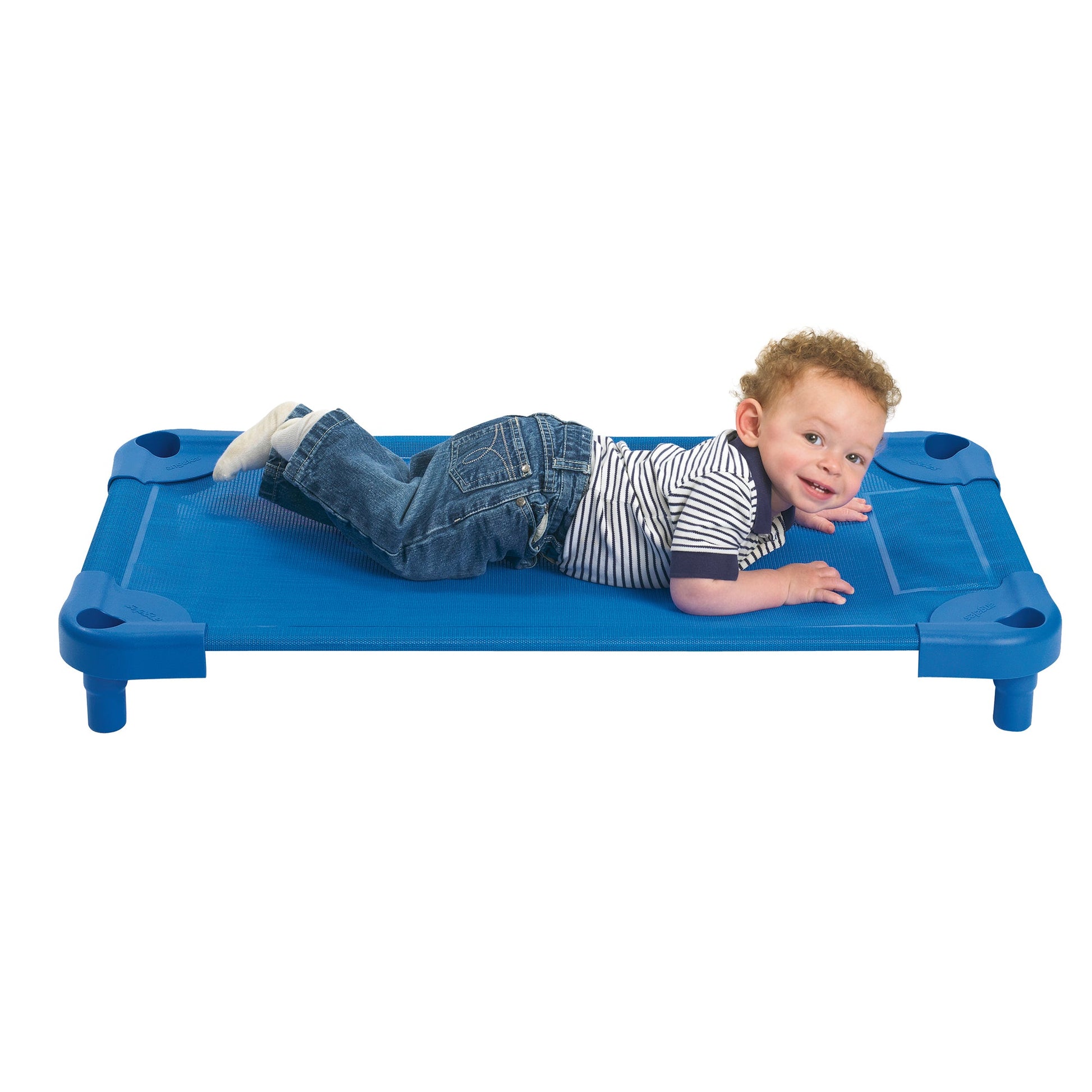 Angeles Value Line Toddler Single Cot - Assembled - Blue (AFB5754) - SchoolOutlet