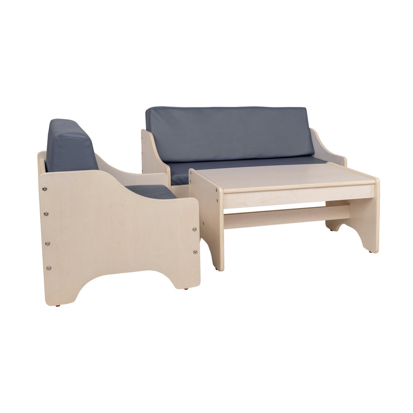 Angeles Birch Everyday Lounge Set (AG1196B) - SchoolOutlet
