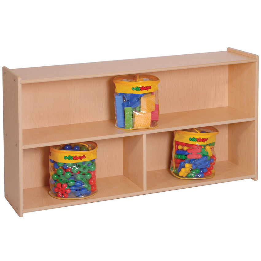 Angeles Value Line Preschool 2-Shelf Storage - 48"L x 12"W x 27"H (ANG7149) - SchoolOutlet
