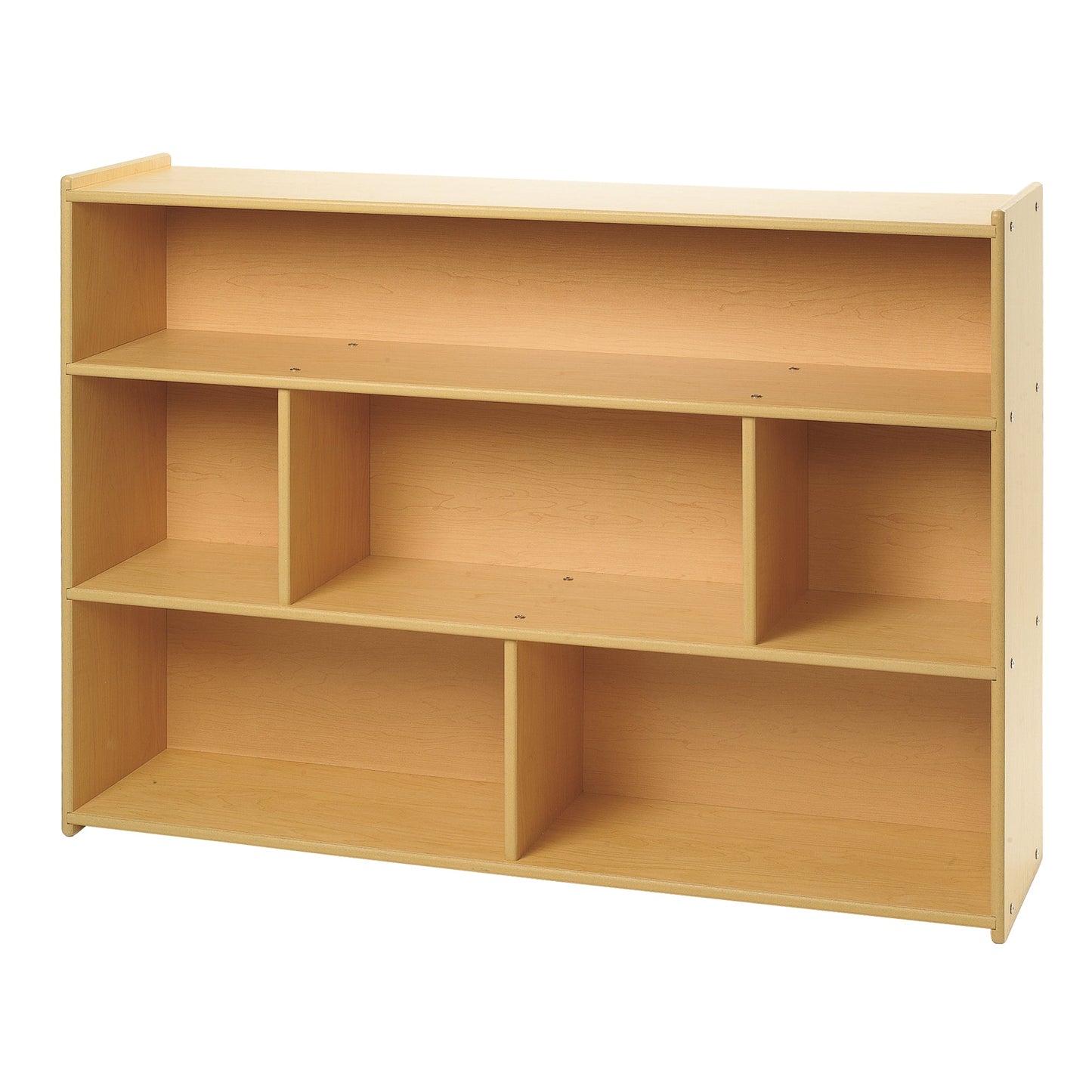 Angeles Value Line 3-Shelf Storage - 48"L x 12"W x 36"H (ANG7150) - SchoolOutlet