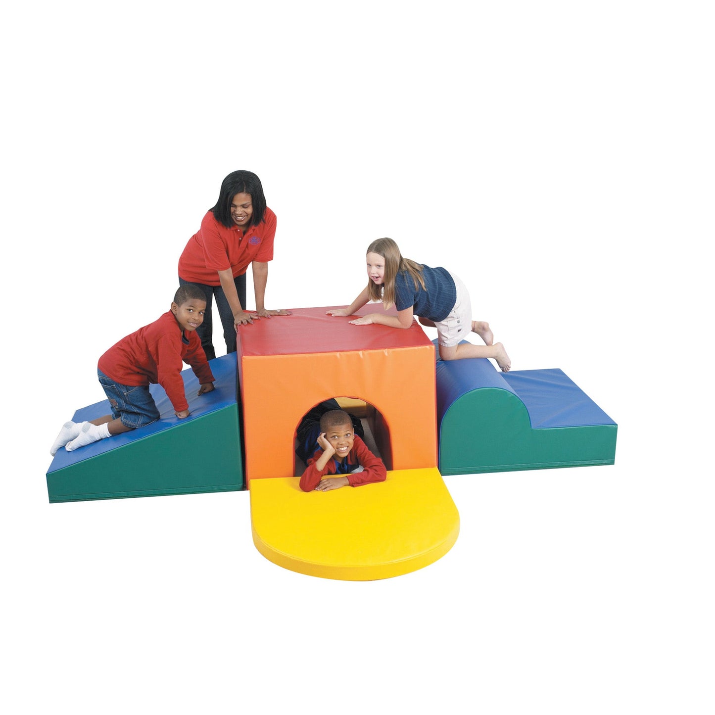 Children's Factory School Age Tunnel Climber (CF322-083) - SchoolOutlet
