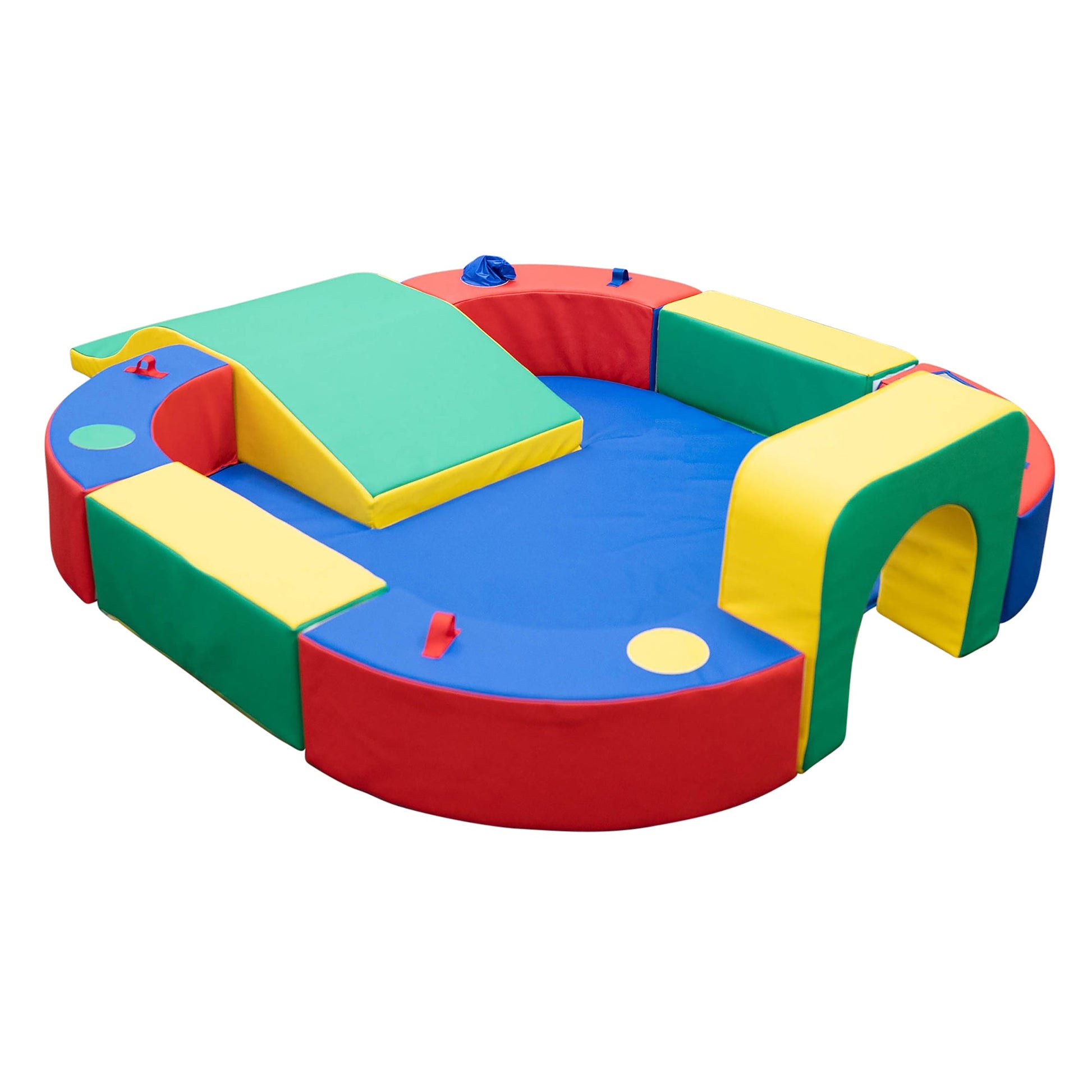 Children's Factory Playring with Tunnel and Slide (CF322-162) - SchoolOutlet